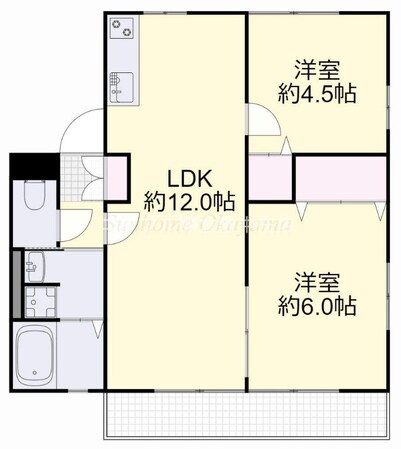 雅アパート　弐番館　の物件間取画像